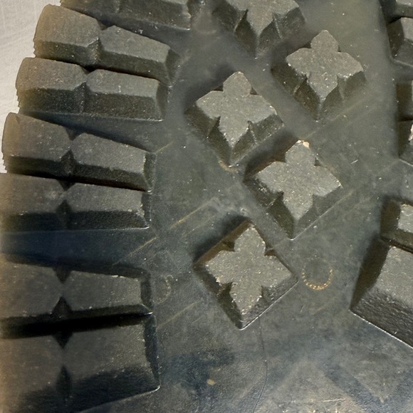 Dr. Martens 1461 Quad Platform Oxford Size 8 White Leather Chunky 3-Eye Shoe - Picture 12 of 13